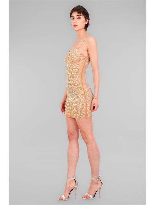 Abito Alaiah con applicazioni The Dress London | ALAIAHBEIGE